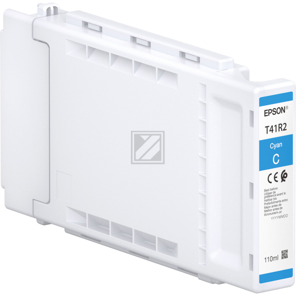 C13T41R240 // T41R2 / cyan / original EPSON Tintenpatrone cyan / C13T41R240 / 110.00 ml