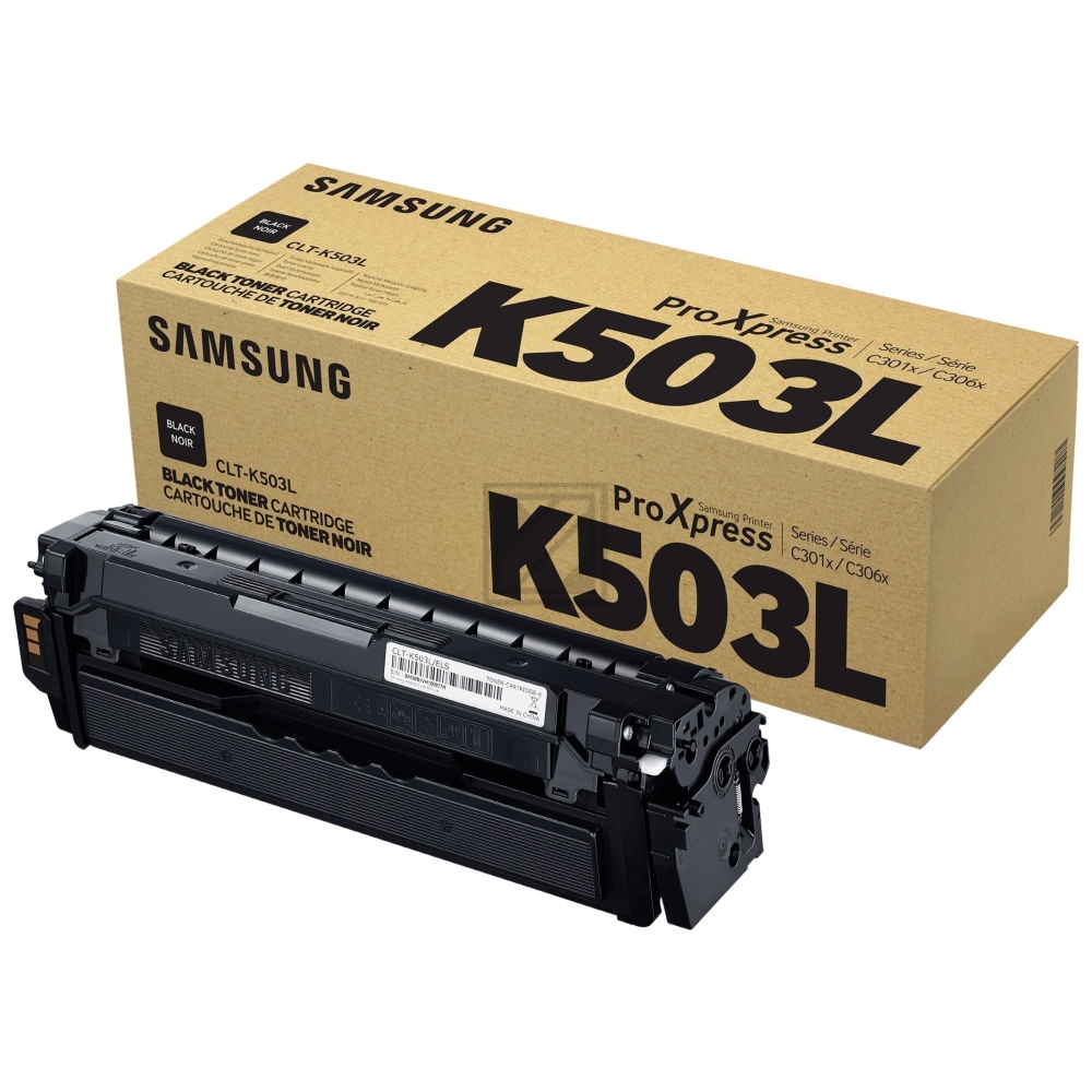 SU147A // CLTK503L / schwarz / original SAMSUNG Toner schwarz / SU147A / 8000 S.