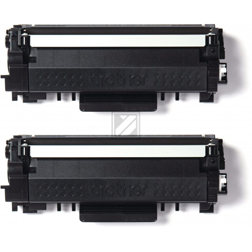 TN2420TWIN / schwarz / original BROTHER Toner schwarz / TN2420TWIN / 3000 S.