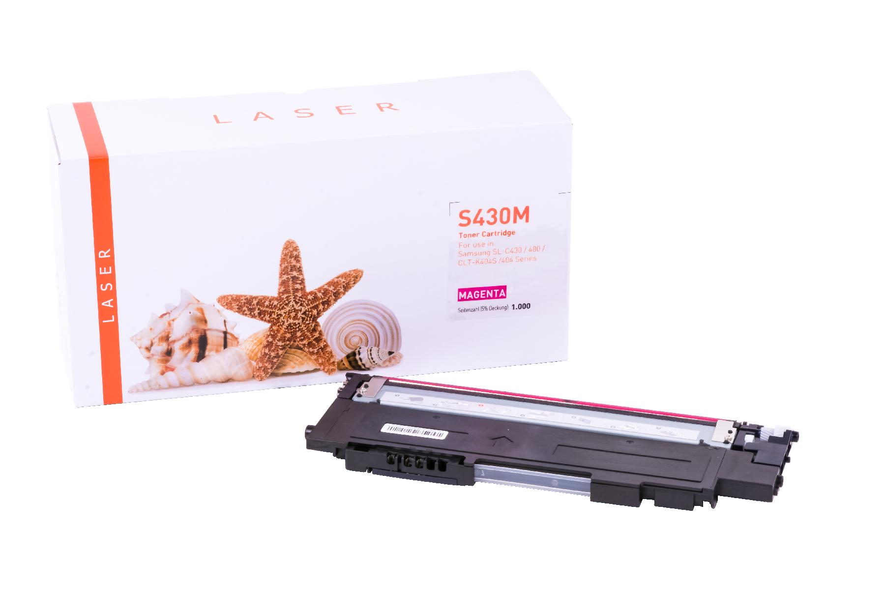 Alternativ Toner Magenta für Samsung  / CLTM 404 S/ELS / 1.000 Seiten