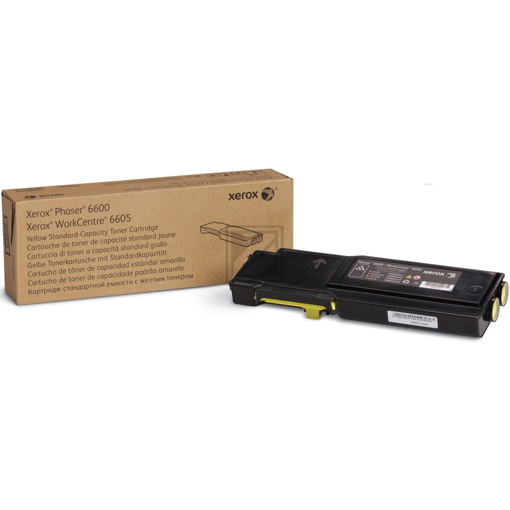 106R02247 / gelb / original XEROX Toner gelb / 106R02247 / 2000 S.