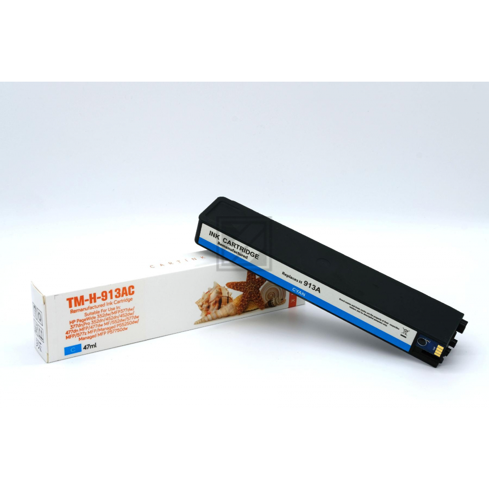 Refill Tinte Cyan für HP / F6T77AE / 47ml