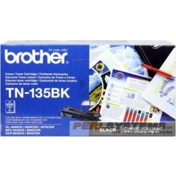 TN135BK / schwarz / original BROTHER Toner schwarz / TN135BK / 5000 S.