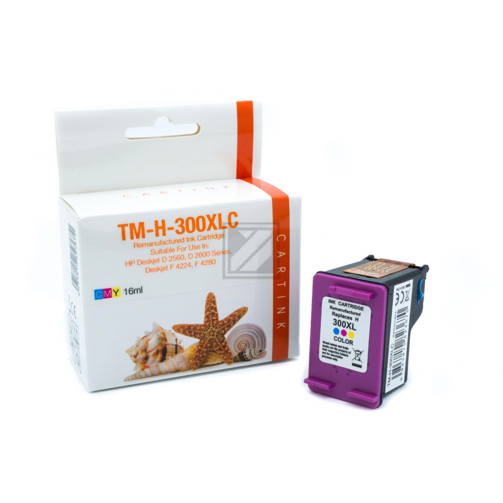 Refill Tinte Color für HP / CC644EE / 18ml