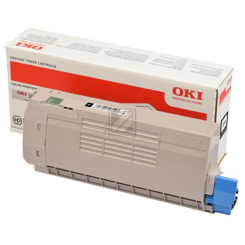 46507516 / schwarz / original OKI Toner schwarz / 46507516 / 8000 S.