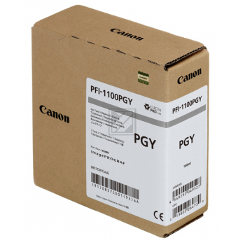0857C001 // PFI1100PGY / original CANON Tintenpatrone grau / 0857C001 / 160.00 ml