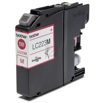 LC223M / magenta / original BROTHER Tintenpatrone magenta / LC223M / 550 S. / 5.90 ml