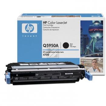 Q5950A // Black // original // Toner f. HP Color L / Q5950A / 11.000 Seiten