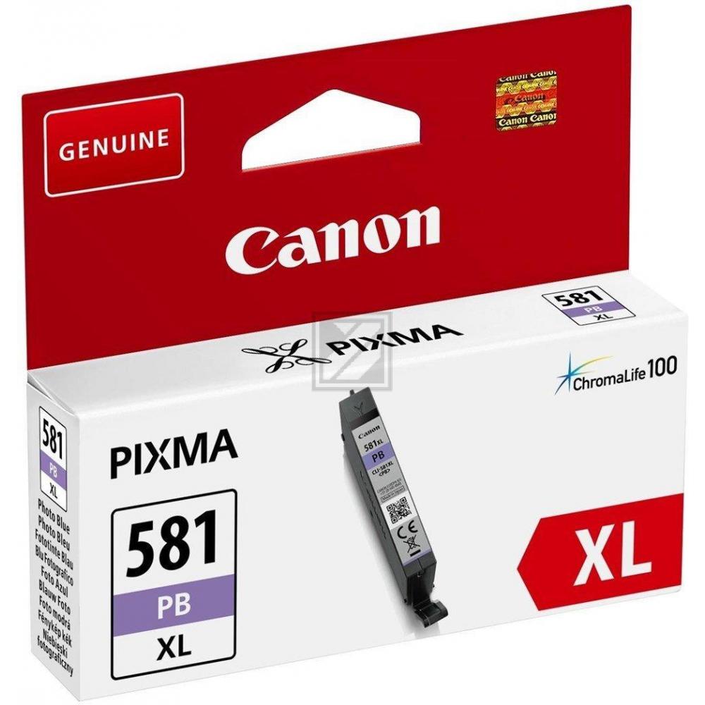 2053C001 // CLI581PBXL / original CANON Tintenpatrone blau / 2053C001 / 4710 S. / 8.30 ml