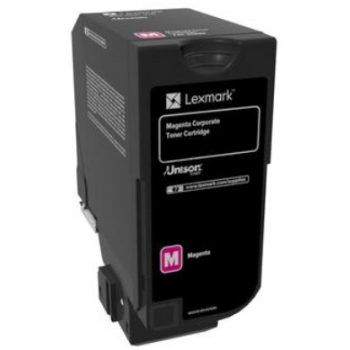 74C20ME / magenta / original Lexmark Toner magenta / 74C20ME / 3000 S.