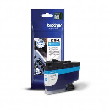 LC3239XLC / original BROTHER Tintenpatrone cyan / LC3239XLC / 5000 S.
