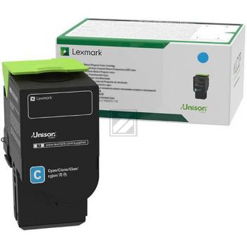C232HC0 / cyan / original LEXMARK Toner cyan / C232HC0 / 2300 S.