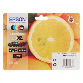 C13T33574011 // 33XL / original EPSON Tintenpatrone MultiPack / C13T33574011