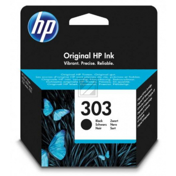 T6N02AE301 // 303 / schwarz / original HP Druckkopfpatrone schwarz / T6N02AE301 / 200 S. / 4.00 ml