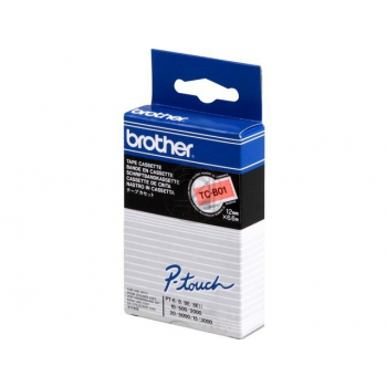 TCB01 / schwarz / original BROTHER PTouch Farbband / TCB01