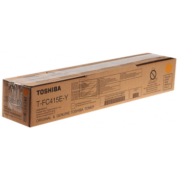 6AJ00000182 // TFC415EY / original TOSHIBA Toner gelb / 6AJ00000182 / 33600 S.