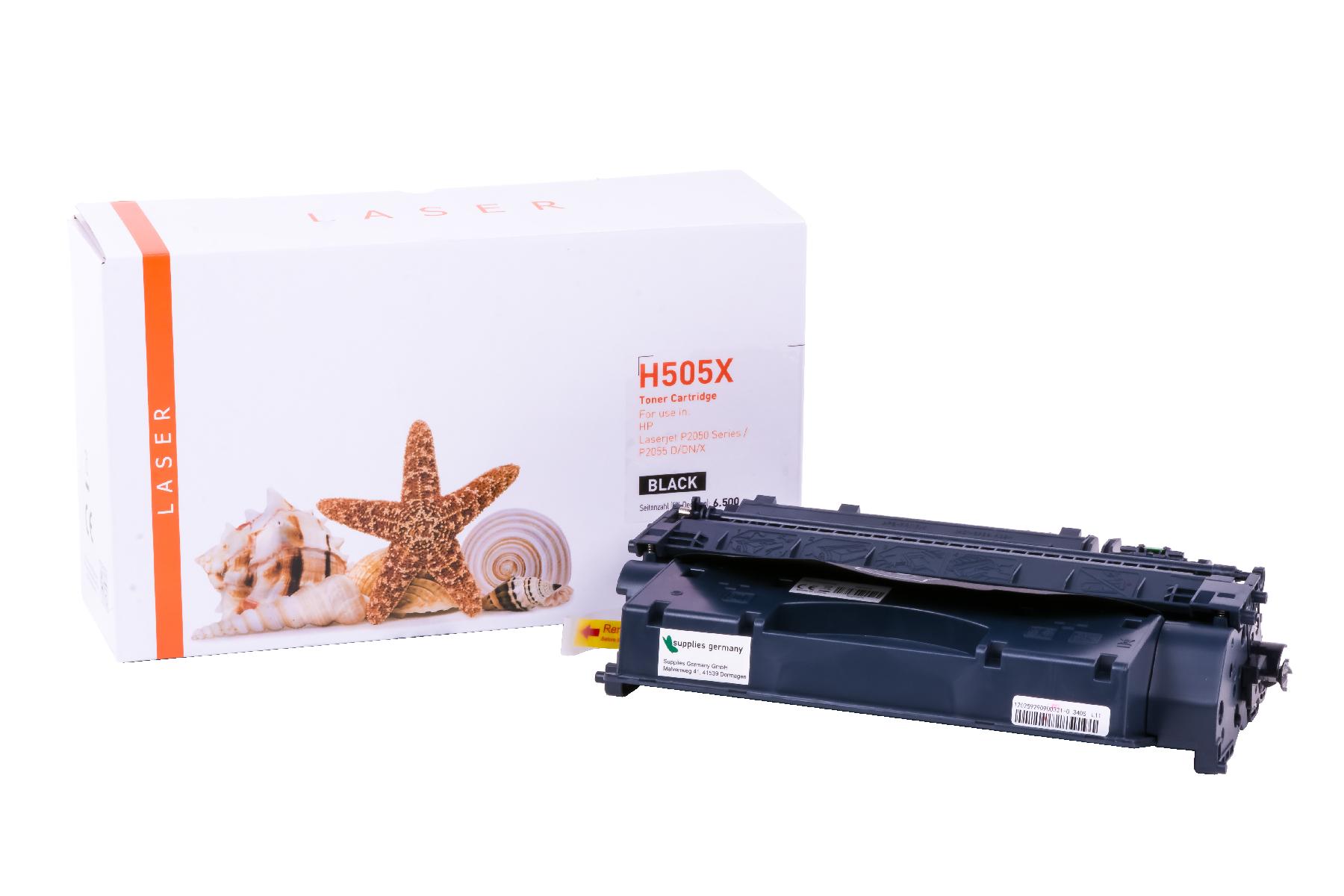 Alternativ Toner Black für HP / CE505X / 6.500 Seiten