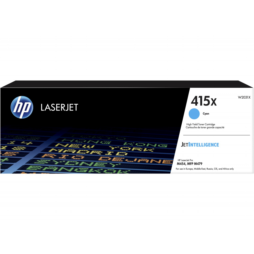 W2031X // 415X / cyan / original HP Toner cyan / W2031X / 6000 S.