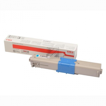 Original Toner 46508711 Cyan für OKI / 46508711 // OKI 46508711 Cyan