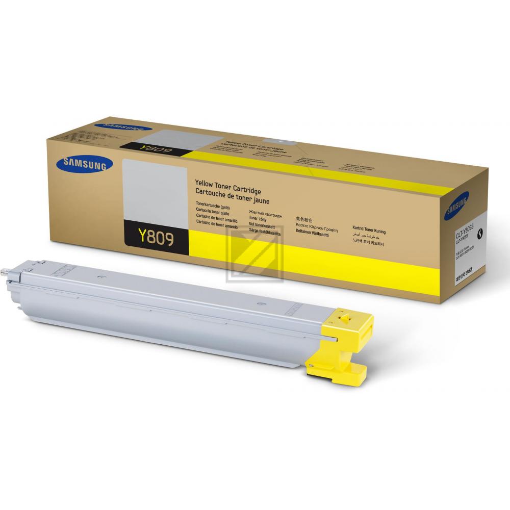 SS742A // CLTY809S / original SAMSUNG Toner gelb / SS742A / 15000 S.