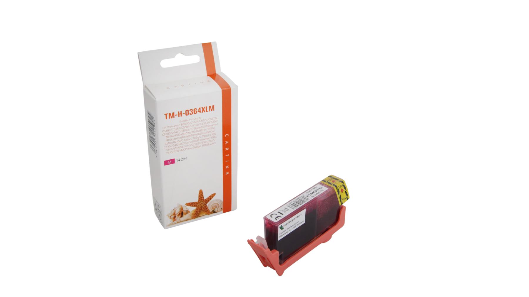 Alternativ Tinte Magenta für HP / CB324EE / 14,2ml / mit Chip