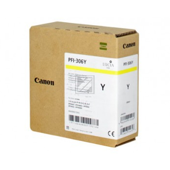 6660B001 // PFI306Y / gelb / original CANON Tintenpatrone gelb / 6660B001 / 330.00 ml