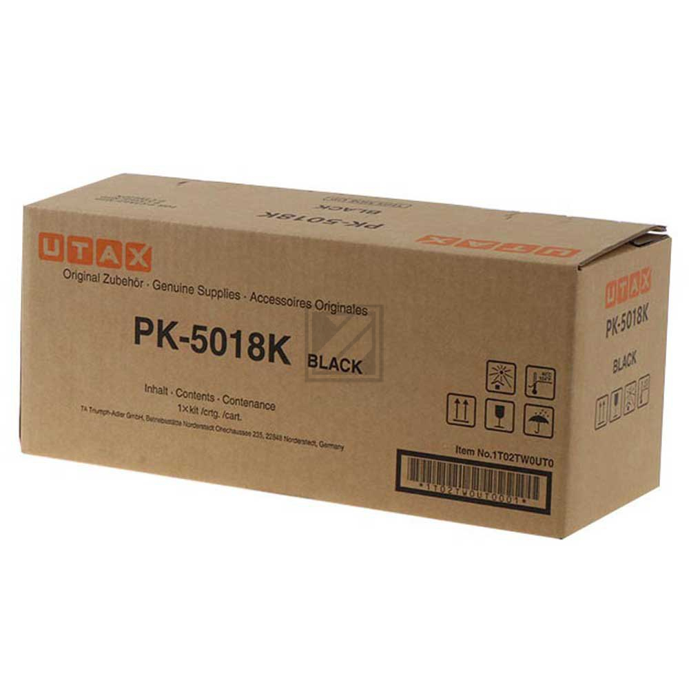 1T02TW0UT0 // PK5018K / schwarz / original UTAX Toner schwarz / 1T02TW0UT0 / 13000 S.