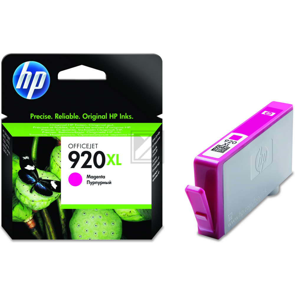 CD973AE // 920XL / magenta / original HP Tintenpatrone magenta / CD973AE / 700 S. / 6.00 ml