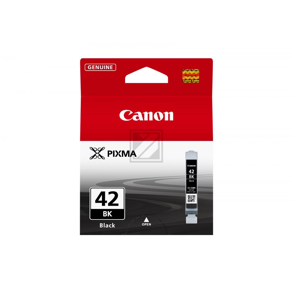 6384B001 // CLI42BK / original CANON Tintenpatrone schwarz / 6384B001 / 13.00 ml