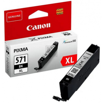 0331C001 // CLI571BKXL / schwarz / original CANON Tintenpatrone schwarz / 0331C001 / 4425 S. / 11.00 ml