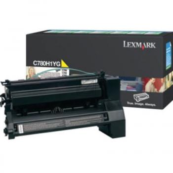 C780H1YG / gelb / original LEXMARK Toner gelb / C780H1YG / 10000 S.