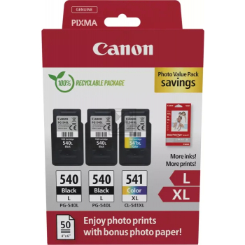 5224B015 // PG540LCL541XL / schwarz / original CANON Druckkopfpatrone Multipack / 5224B015