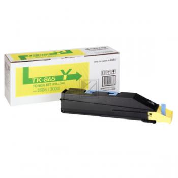 1T02JZAEU0 // TK865Y / gelb / original KYOCERA Toner gelb / 1T02JZAEU0 / 12000 S.