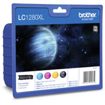 LC1280XLVALBPDR / original BROTHER Tintenpatrone MultiPack / LC1280XLVALBPDR