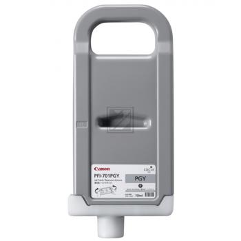 0910B001 // PFI701PGY / original CANON Tintenpatrone grau / 0910B001 / 700.00 ml