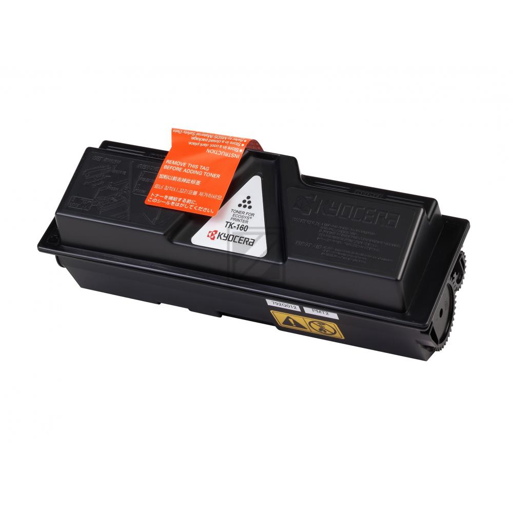 1T02LY0NL0 // TK160 / schwarz / original KYOCERA Toner schwarz / 1T02LY0NL0 / 2500 S.
