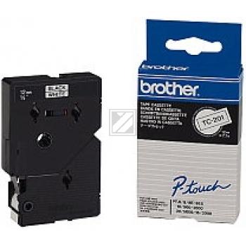 TC201 / original BROTHER PTouch Farbband / TC201