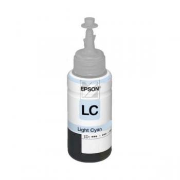C13T67354A // T6735 / cyan / original EPSON Tintenflasche cyan hell / C13T67354A / 1800 S. / 70.00 ml