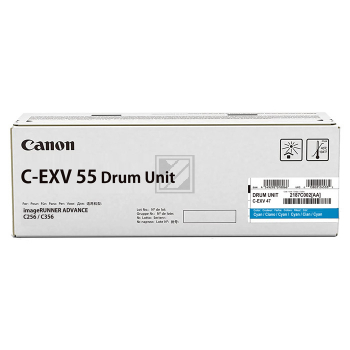 2187C002 // CEXV55 / cyan / original CANON Drum Kit / 2187C002 / 45000 S.
