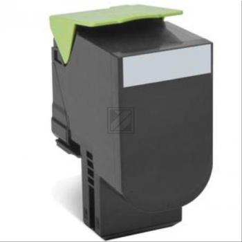 80C0S10 // 800S1 / schwarz / original LEXMARK Toner schwarz / 80C0S10 / 2500 S.