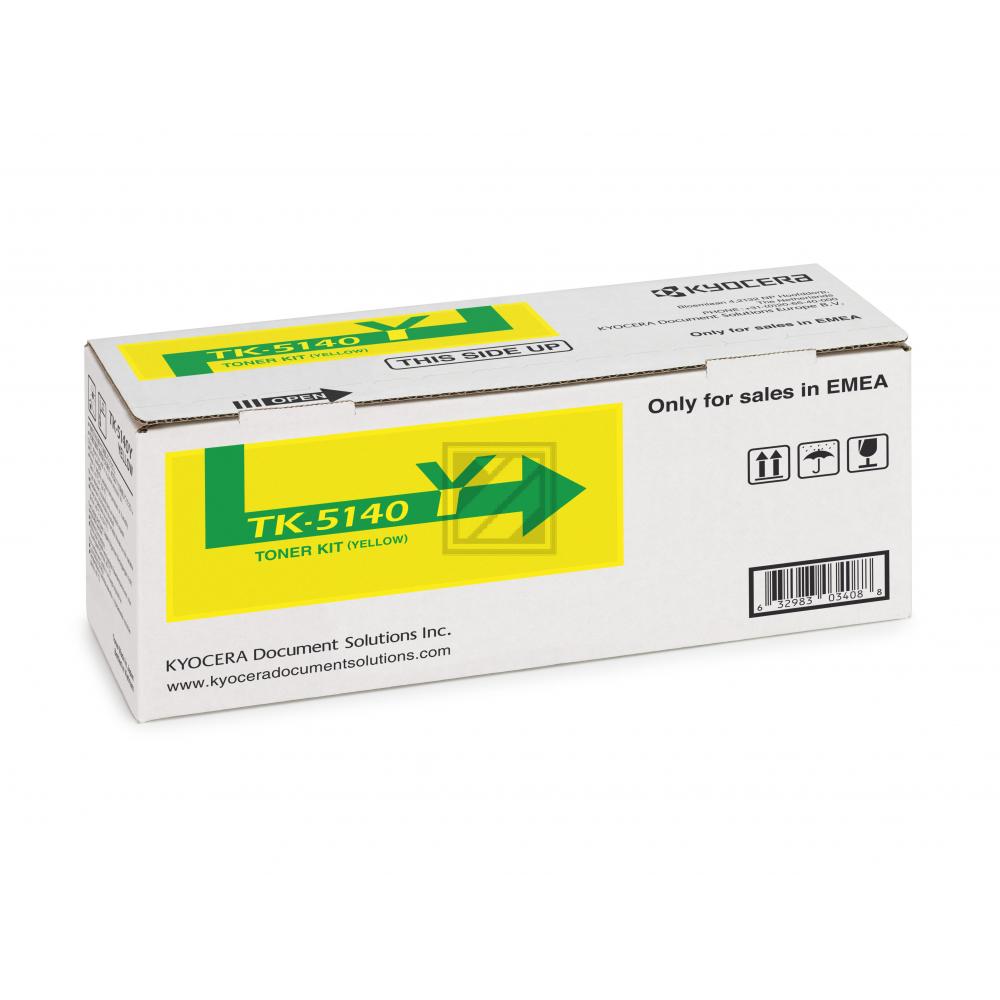 1T02NRANL0 // TK5140Y / gelb / original KYOCERA Toner gelb / 1T02NRANL0 / 5000 S.