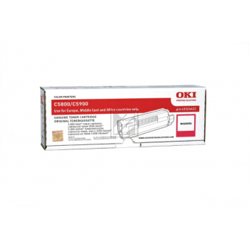 43324422 / magenta / original OKI Toner magenta / 43324422 / 5000 S.
