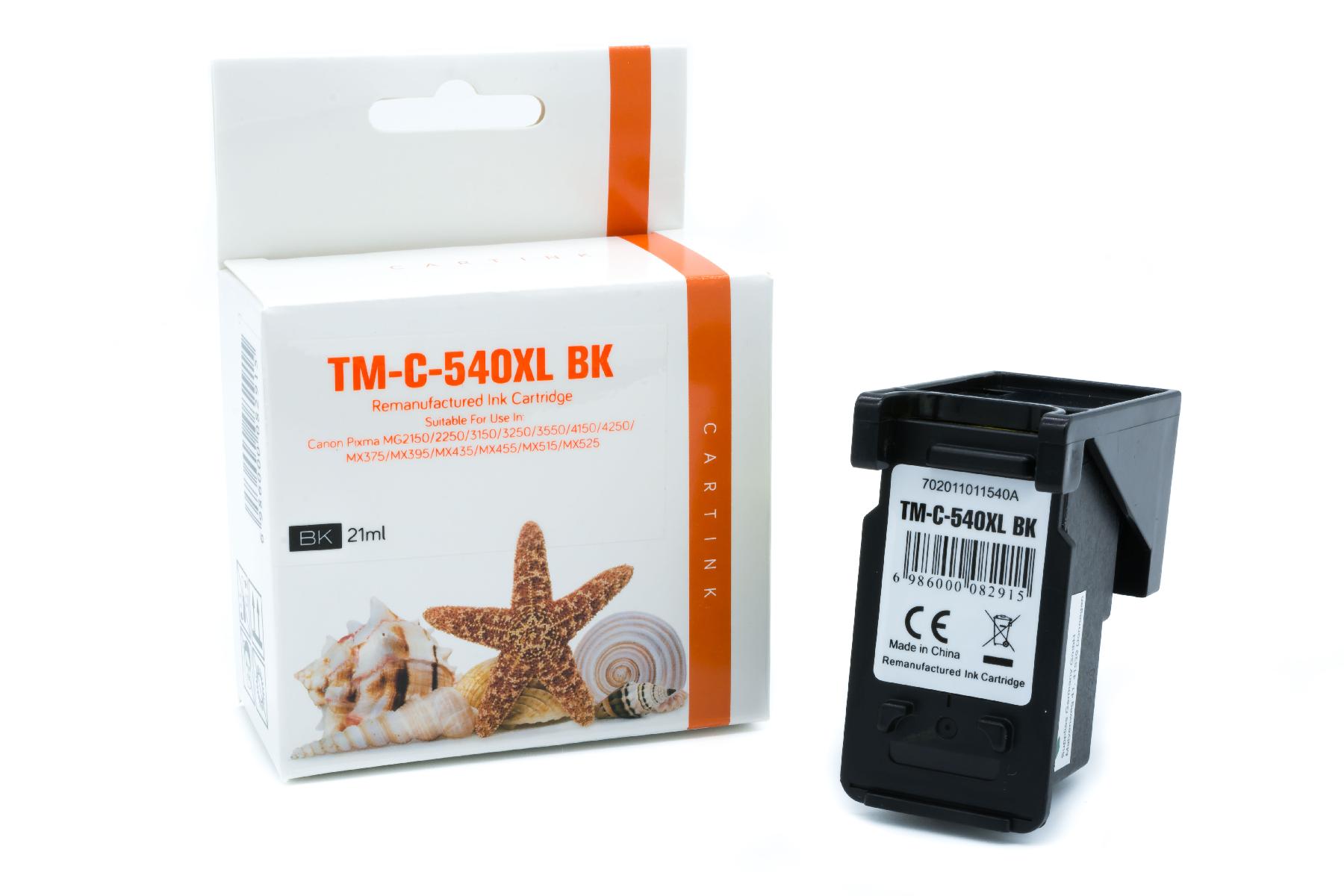 Alternativ REFPG540XL Refil Tinte Black für Canon  / 5222B005 / 21ml
