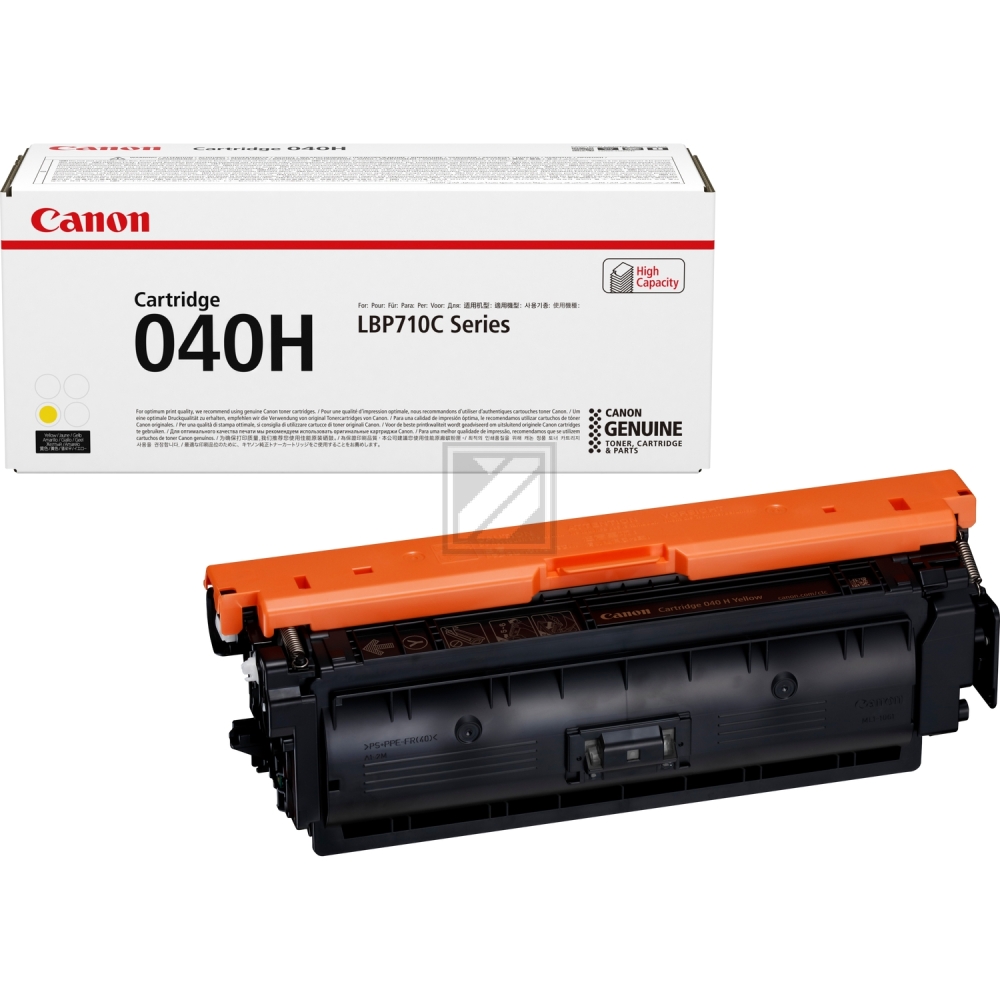 0455C001 // 040H / gelb / original CANON Toner gelb / 0455C001 / 10000 S.