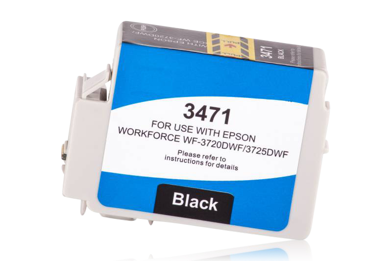 Alternativ Tinte Black für Epson / C13T34714010 / 1.100 Seiten