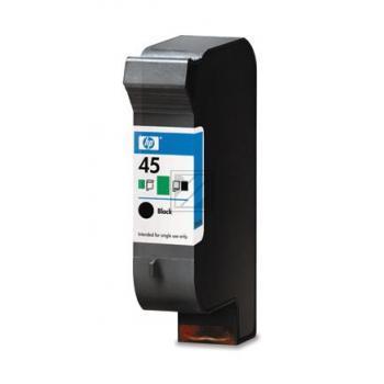 51645AE // 45 / schwarz / original HP Druckkopfpatrone schwarz / 51645AE / 930 S. / 42.00 ml