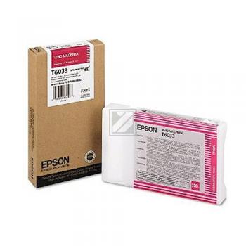 C13T603300 // T6033 / magenta / original EPSON Tintenpatrone magenta / C13T603300 / 220.00 ml
