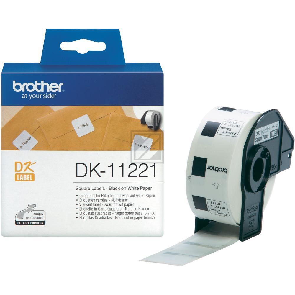 DK11221 / original BROTHER PTouch Etiketten / DK11221