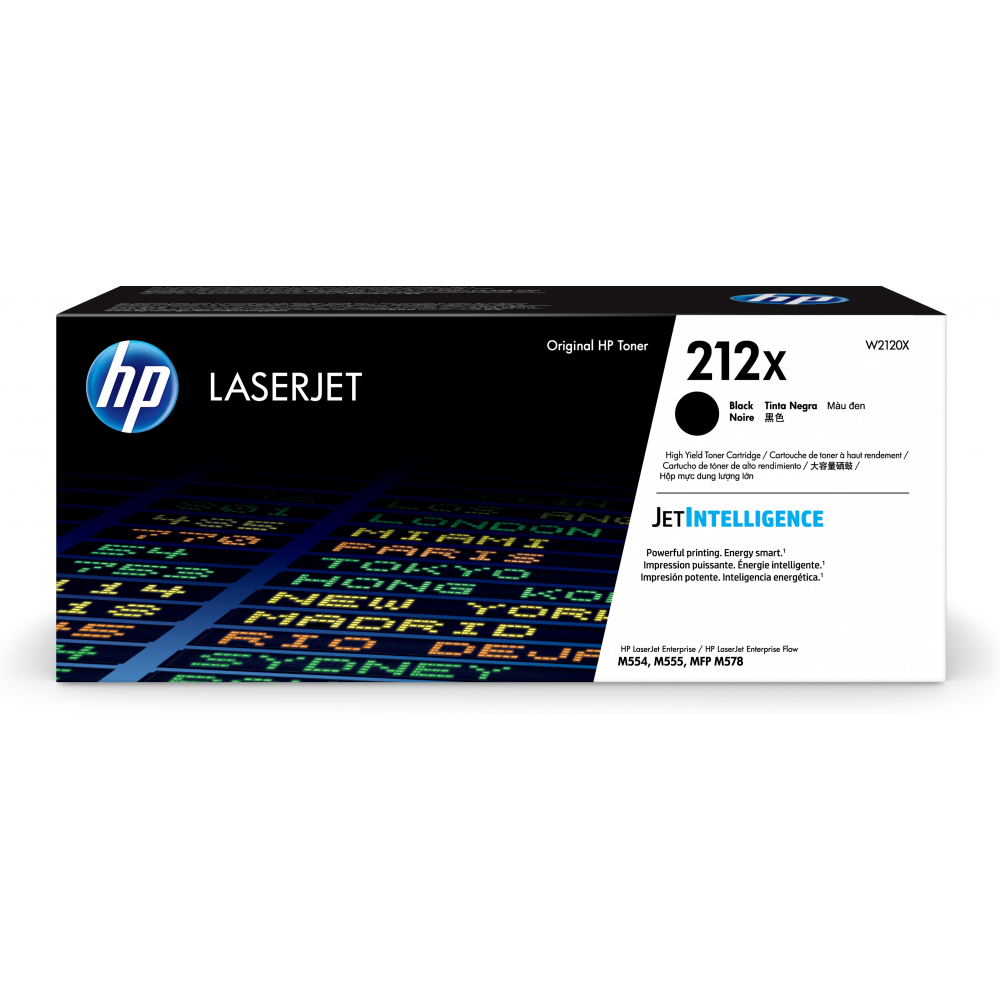 W2120X // 212X / schwarz / original HP Toner schwarz / W2120X / 13000 S.