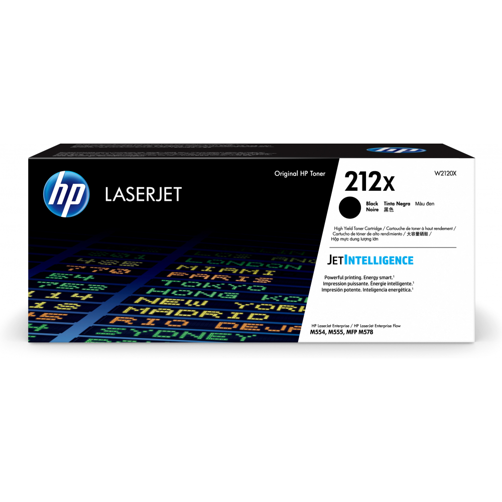 W2120X HP CLJ M554 TONER BLACK HC / W2120X